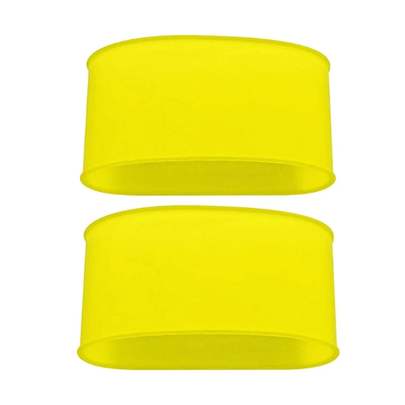 1 Pair Soccer Shin Guard Straps Silicones Shin Pad Holder Practical Shin Pad Banding for Football Running Cycling Sports